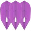 LSTYLE Dart Flights - L3 PRO KAMI Shape - Purple | 2-Pack (6 Flights) | for Soft & Steel Tip Darts view 3