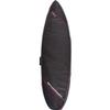 Ocean & Earth Aircon Black/Red Shortboard Board Bag - Fits 1 Board - 22.5" x 7'8" view 1
