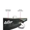 Ocean & Earth Aircon Black/Red Shortboard Board Bag - Fits 1 Board - 22.5" x 7'8" view 2