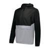 Holloway Pack Pullover, Black/Athletic Grey, XL view 1