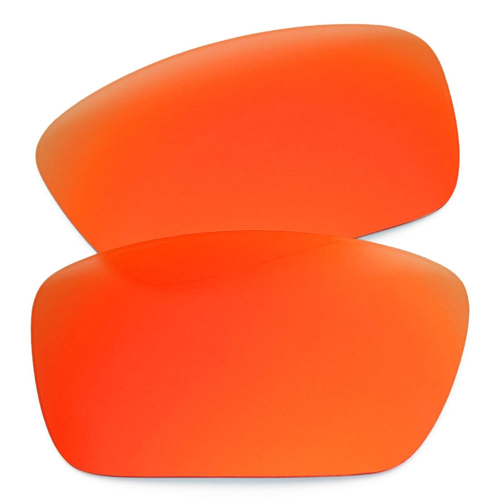 OYEX Polarized Replacement Lenses for Oakley Fuel Cell OO9096 Sunglass - Fire Red Mirror