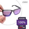 OYEX Polarized Replacement Lenses for Oakley Half Jacket Sunglass - Silver Titanium Mirror view 2