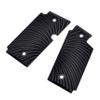 G10 Grips for Sig P238 - Tactical Sunburst Texture - Black view 2