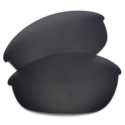 OYEX Polarized Replacement Lenses for Oakley Half Jacket Sunglass - Stealth Black