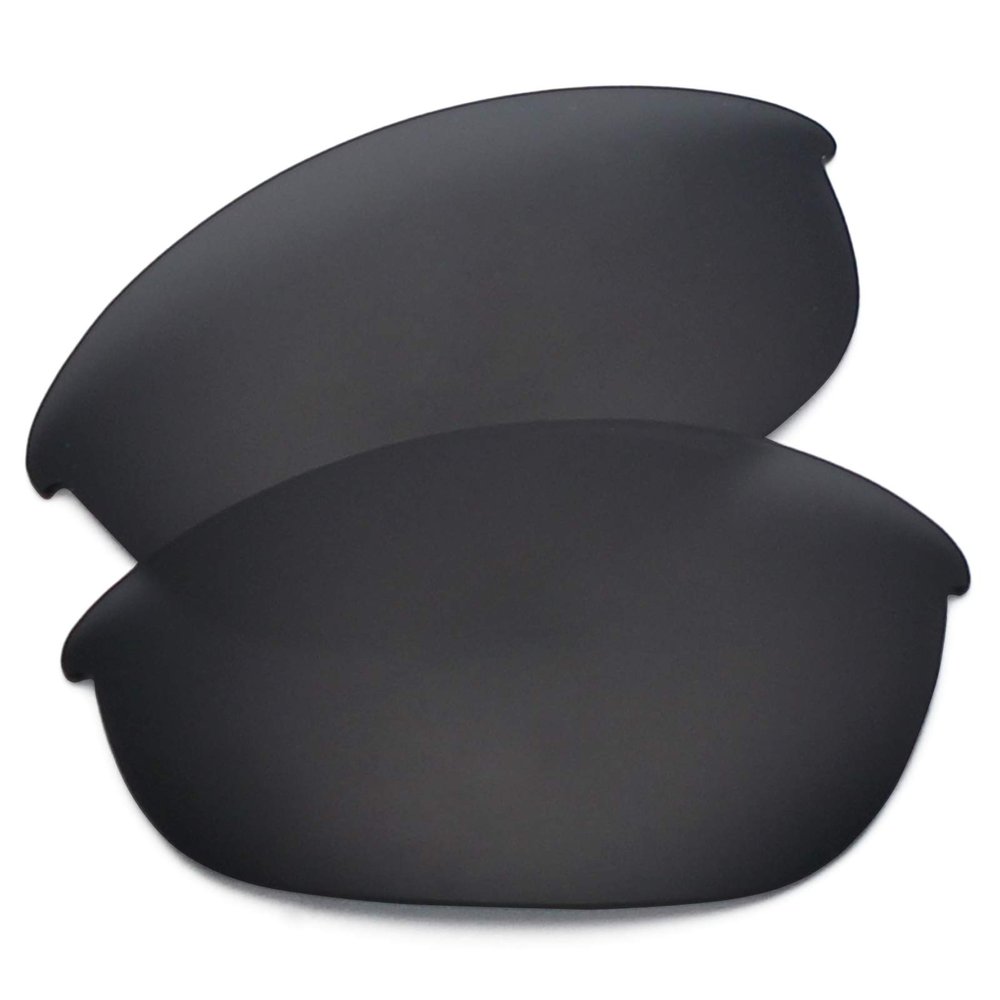 OYEX Polarized Replacement Lenses for Oakley Half Jacket Sunglass - Stealth Black