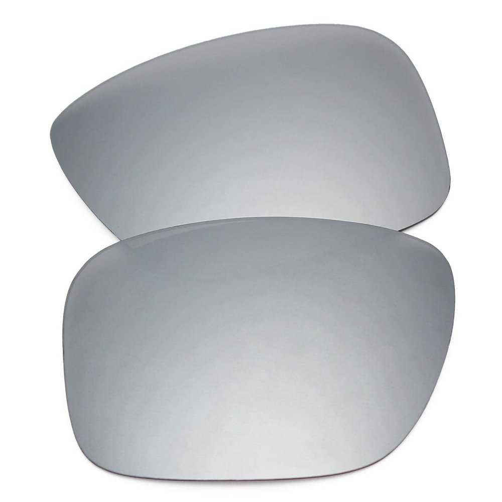OYEX Polarized Replacement Lenses for Oakley Jupiter Squared OO9135 Sunglass - Silver Titanium Mirror