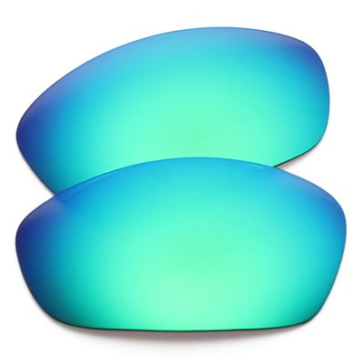 OYEX Polarized Replacement Lenses for Oakley Monster Dog Sunglass - Emerald Green Mirror