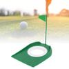 Alomejor Putting Green Regulation Cup Hole Flag Indoor Home Yard Outdoor Practice Training Trainer Aids view 2