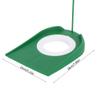Alomejor Putting Green Regulation Cup Hole Flag Indoor Home Yard Outdoor Practice Training Trainer Aids view 3
