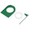 Alomejor Putting Green Regulation Cup Hole Flag Indoor Home Yard Outdoor Practice Training Trainer Aids view 4