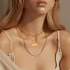 12 Zodiac Necklace Womens 3d Gold Horoscope Constellation Scorpio Pendant, Valentine's Gift for Mom/Daughter/Wife view 2