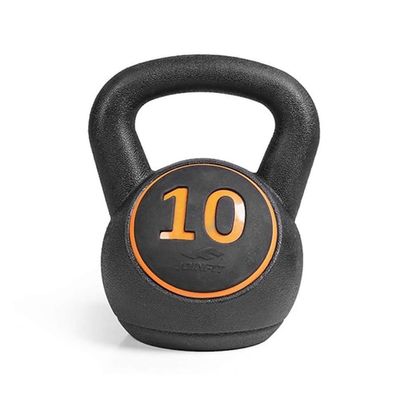 AGYH Kettlebells Black Fitness Kettlebells, Weight Training Dumbbells For Men And Women, Plastic Case Anti-skid Mute, 5lb/2.3kg, 10lb/4.5kg, 15lb/6.8kg (Size : 10lb/4.5kg)
