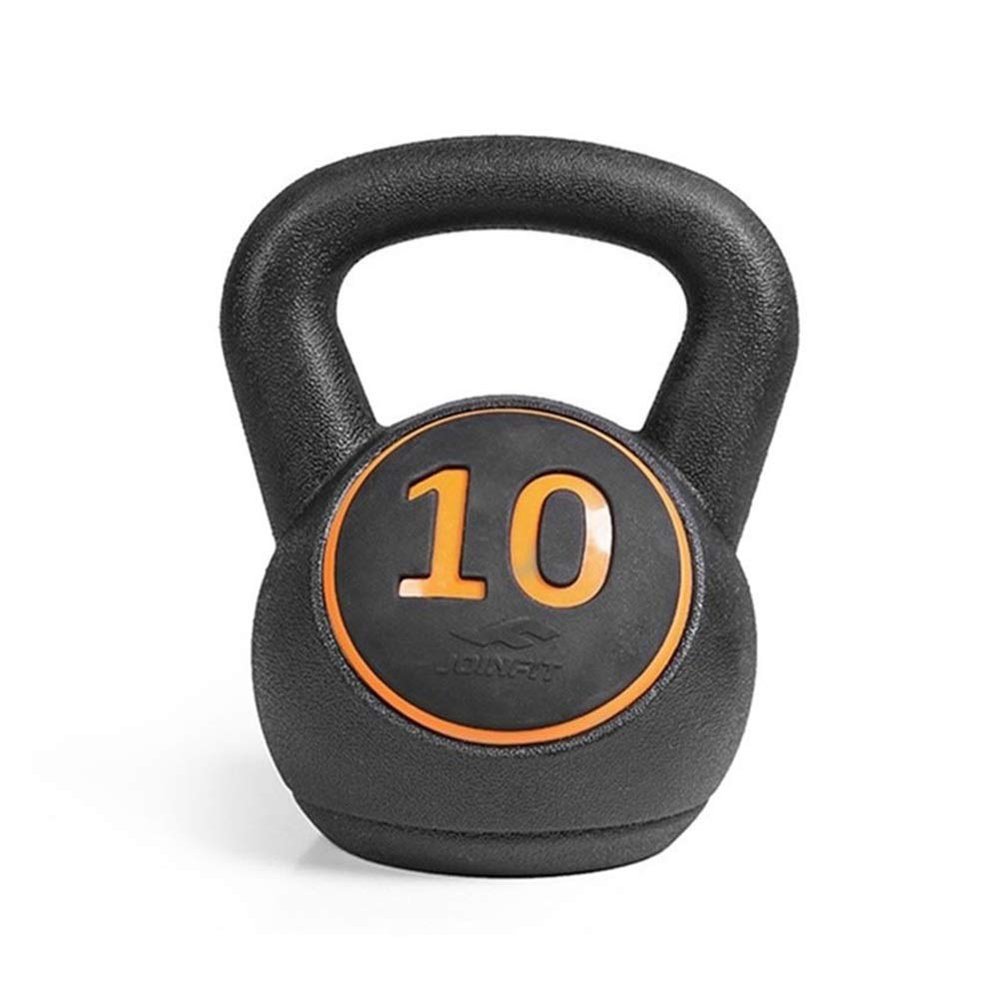 AGYH Kettlebells Black Fitness Kettlebells, Weight Training Dumbbells For Men And Women, Plastic Case Anti-skid Mute, 5lb/2.3kg, 10lb/4.5kg, 15lb/6.8kg (Size : 10lb/4.5kg)