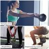 AGYH Kettlebells Black Fitness Kettlebells, Weight Training Dumbbells For Men And Women, Plastic Case Anti-skid Mute, 5lb/2.3kg, 10lb/4.5kg, 15lb/6.8kg (Size : 10lb/4.5kg) view 2