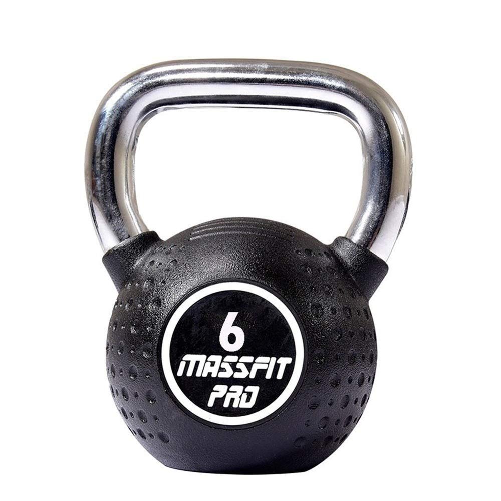 AGYH Kettlebells Black Fitness Kettlebell, Made Of Cast Iron, Professional Strength Training Equipment, Same Size6kg/8kg/10kg/12kg/ 20kg/24kg (Size : 6kg/13.2lb)