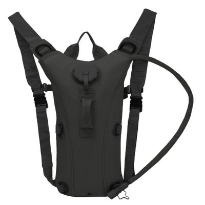 INOGIH 3L Hydration Pack Bladder Water-Bag-Pouch Outdoor Tactical-Water-Bag-Backpack for Hiking Climbing Hunting Running (Black,3L /100 Ounce)