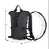 INOGIH 3L Hydration Pack Bladder Water-Bag-Pouch Outdoor Tactical-Water-Bag-Backpack for Hiking Climbing Hunting Running (Black,3L /100 Ounce) view 3