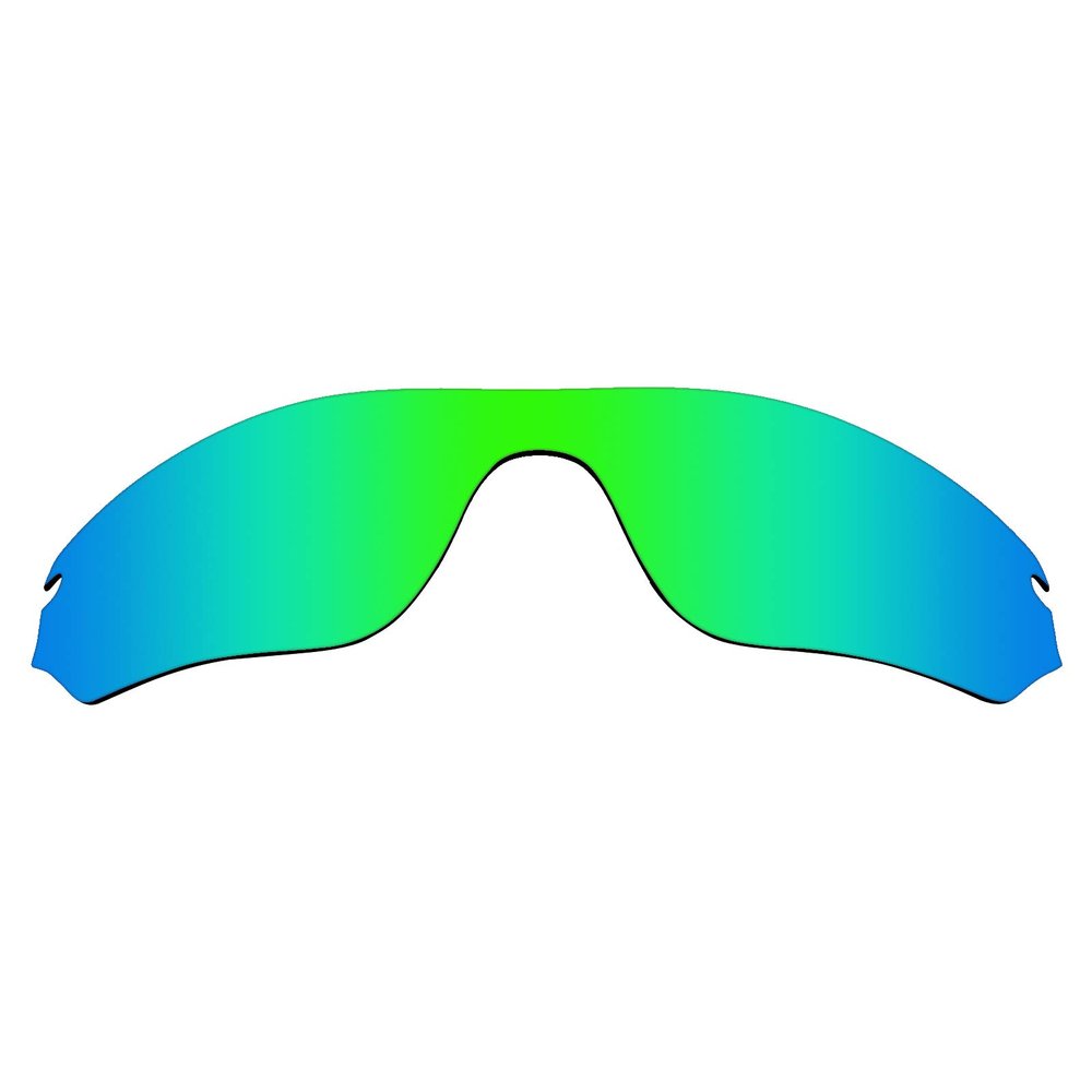 OYEX Polarized Replacement Lenses for Oakley Radar Edge OO9184 Sunglass - Emerald Green Mirror