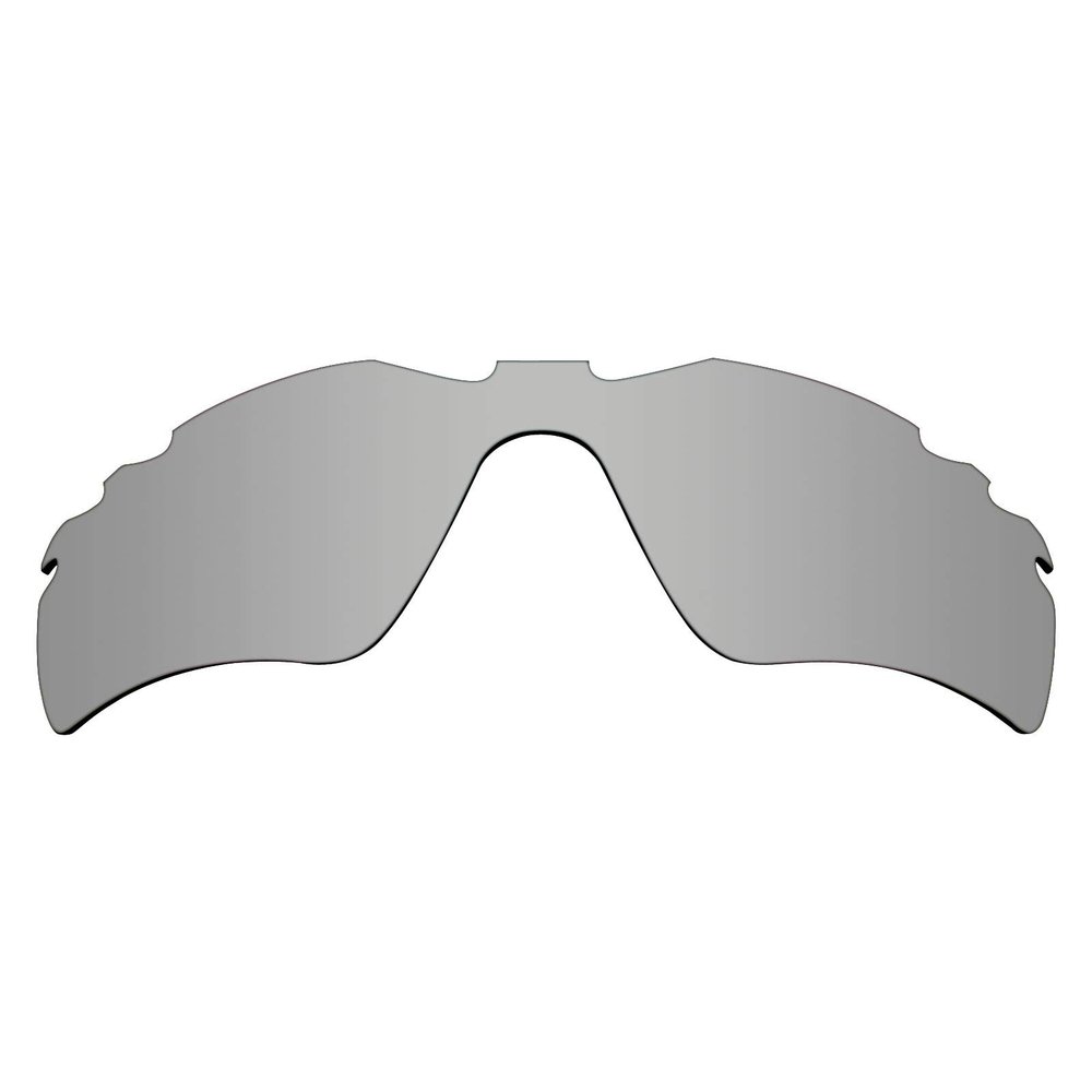 OYEX Polarized Replacement Lenses for Oakley Radar Path Vented Sunglass - Silver Titanium Mirror