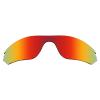 OYEX Polarized Replacement Lenses for Oakley Radar Edge OO9184 Sunglass - Fire Red Mirror view 1