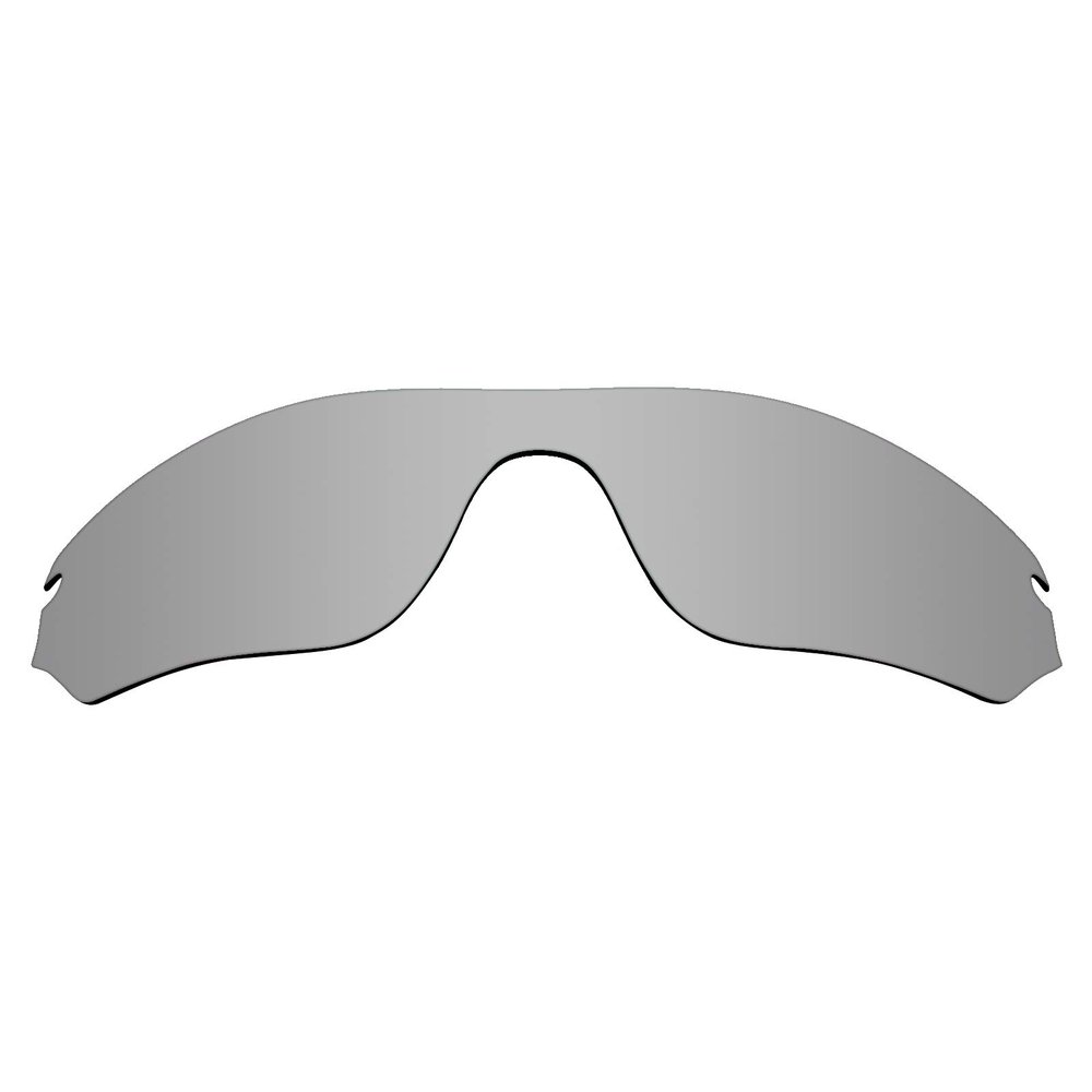 OYEX Polarized Replacement Lenses for Oakley Radar Edge OO9184 Sunglass - Silver Titanium Mirror