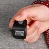 Arvakr Rechargeable Silent Finger Counter 6 Channels Digital Tasbih Tally Clicker with LED for Prayer Knitting Sports Gift White view 2