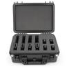 CASEMATIX 16" Customizable 4 Pistol Multiple Pistol Case - TSA Approved Waterproof & Shockproof Hard Gun Cases for Pistols, Magazines and Accessories -Case for Pistols with Two Layers of 2" Foam view 1