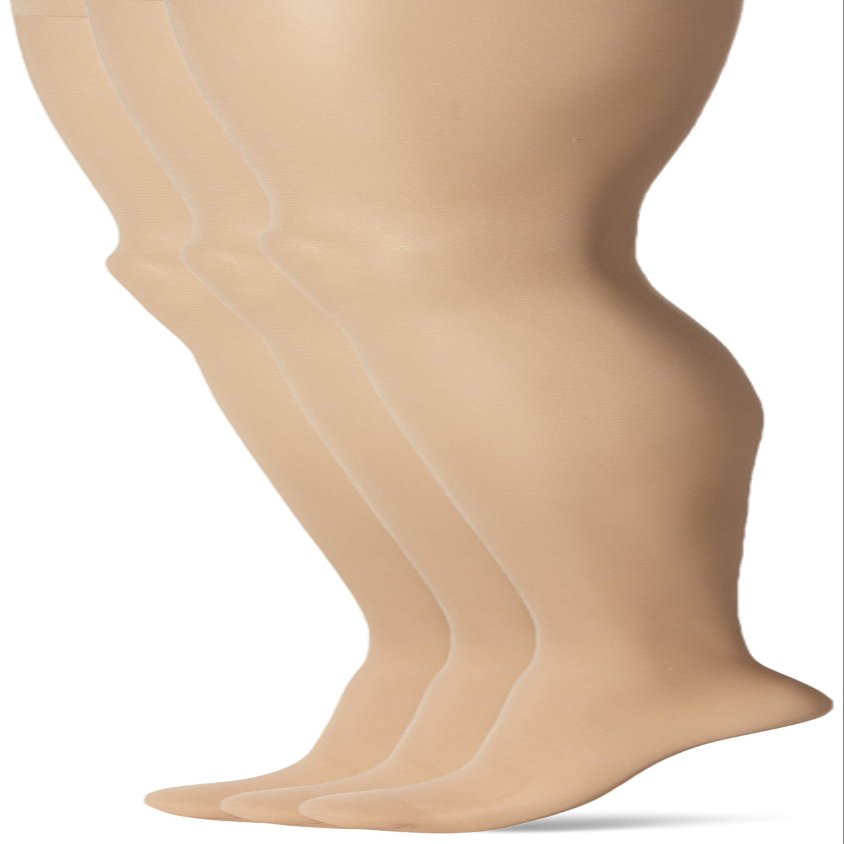 Great Shapes Active Sheer Tight with Graduated Compression, 3 Pair Pack