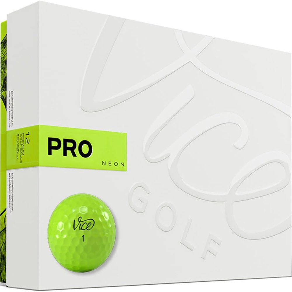 Vice Pro Golf Balls (Prior Model), Neon Lime