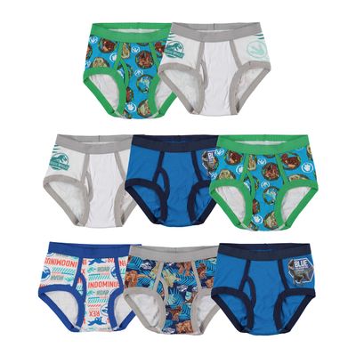 Toddler 100% Combed Cotton Briefs Multipack, Sizes 2/3T, 4T, 4, 6 and 8