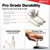 CECO-USA 13 Function Bike Tool with Chain Breaker  Bicycle Multi Tool  Ultra Slim, Compact Pocket Sized, Lightweight  High Strength CR-V 6150 Tool Steel  Easy To Carry view 4
