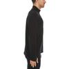 100% Merino Wool Men's Expedition Weight Quarter Zip - Moisture Wicking Sweater - Black - Medium view 3