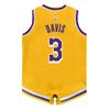 Outerstuff Anthony Davis Los Angeles Lakers #3 Infants Yellow Icon Edition Bodysuit Romper Jersey (24 Months) view 2
