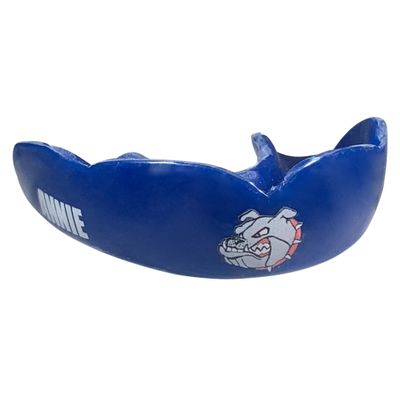 Gladiator Personalized Boil-and-Bite Mouthguard for All Sports, Fully Personalized with Color, ID and Logo