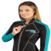 Cressi Lido Long 2 mm Lady, Black/Aquamarine, L view 4