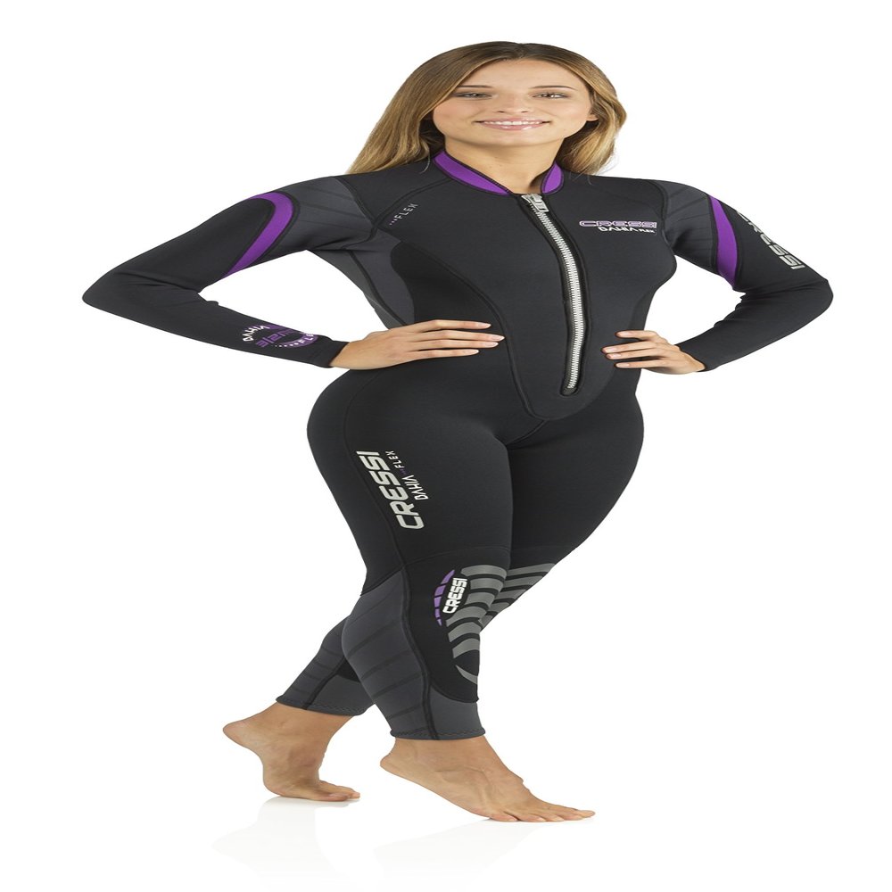 Cressi Bahia Flex 2.5mm Lady, Black/Lilac, M