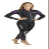 Cressi Bahia Flex 2.5mm Lady, Black/Lilac, M view 1