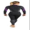 Cressi Bahia Flex 2.5mm Lady, Black/Lilac, M view 2