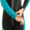 Cressi Lido Long 2 mm Lady, Black/Aquamarine, XS view 4
