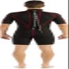 Cressi Tortuga 2.5mm Man, Black/Red, M view 2
