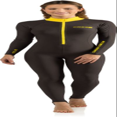 Cressi Skin, Black/Yellow, 2XL