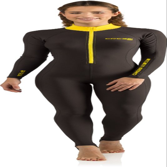 Cressi Skin, Black/Yellow, 2XL