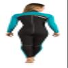 Cressi Lido Long 2 mm Lady, Black/Aquamarine, XL view 3
