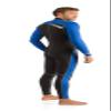 Cressi Lido Long 2 mm Man Monopiece Wetsuits, Black/Blue, XL view 2