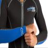 Cressi Lido Long 2 mm Man Monopiece Wetsuits, Black/Blue, XL view 4