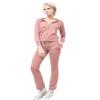 J.LOVNY Womens Comfy French Terry Hoodie and Sweatpants Training Tracksuit Set Mauve view 1