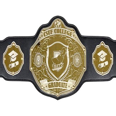 Undisputed Belts Graduation Championship Belt Trophy