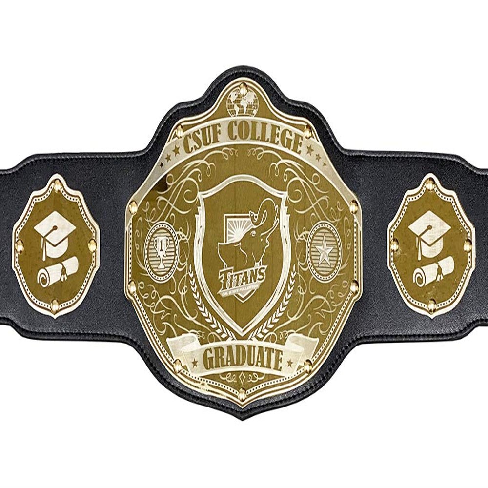 Undisputed Belts Graduation Championship Belt Trophy