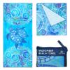 Elite Trend Microfiber Beach Towel for Adults with Bag - Extra Large 78x35 inch Lightweight Sand Free Quick Dry Towel for Travel, Swimming, Yoga, Camping (Sea Turtle) view 1