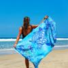 Elite Trend Microfiber Beach Towel for Adults with Bag - Extra Large 78x35 inch Lightweight Sand Free Quick Dry Towel for Travel, Swimming, Yoga, Camping (Sea Turtle) view 2